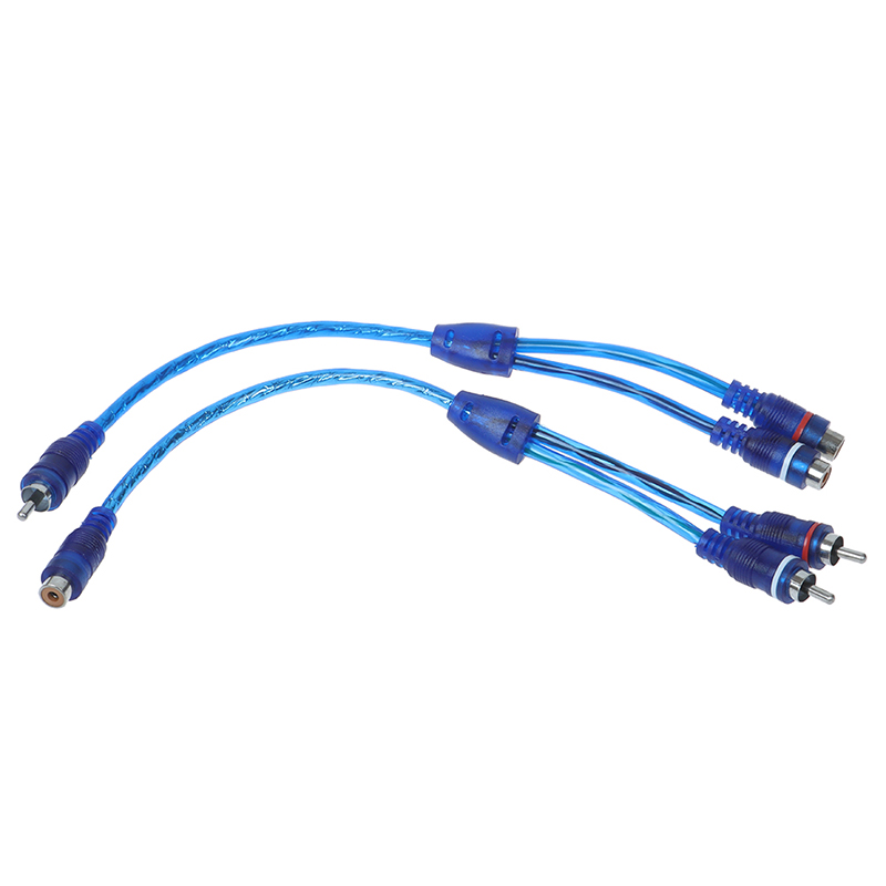 1pcs High Quality Car MP3 Audi - Audio Splitter Y 评论和价格