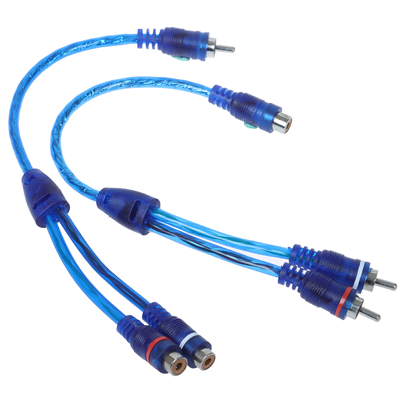 1pcs High Quality Car MP3 Audi - Audio Splitter Y 评论和价格