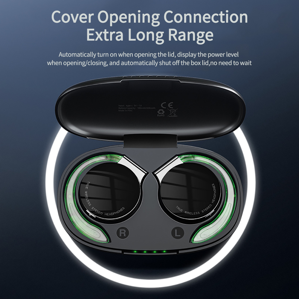 F2 TWS Earphones With Micropho - Sports Earphone Hook 评论和价格