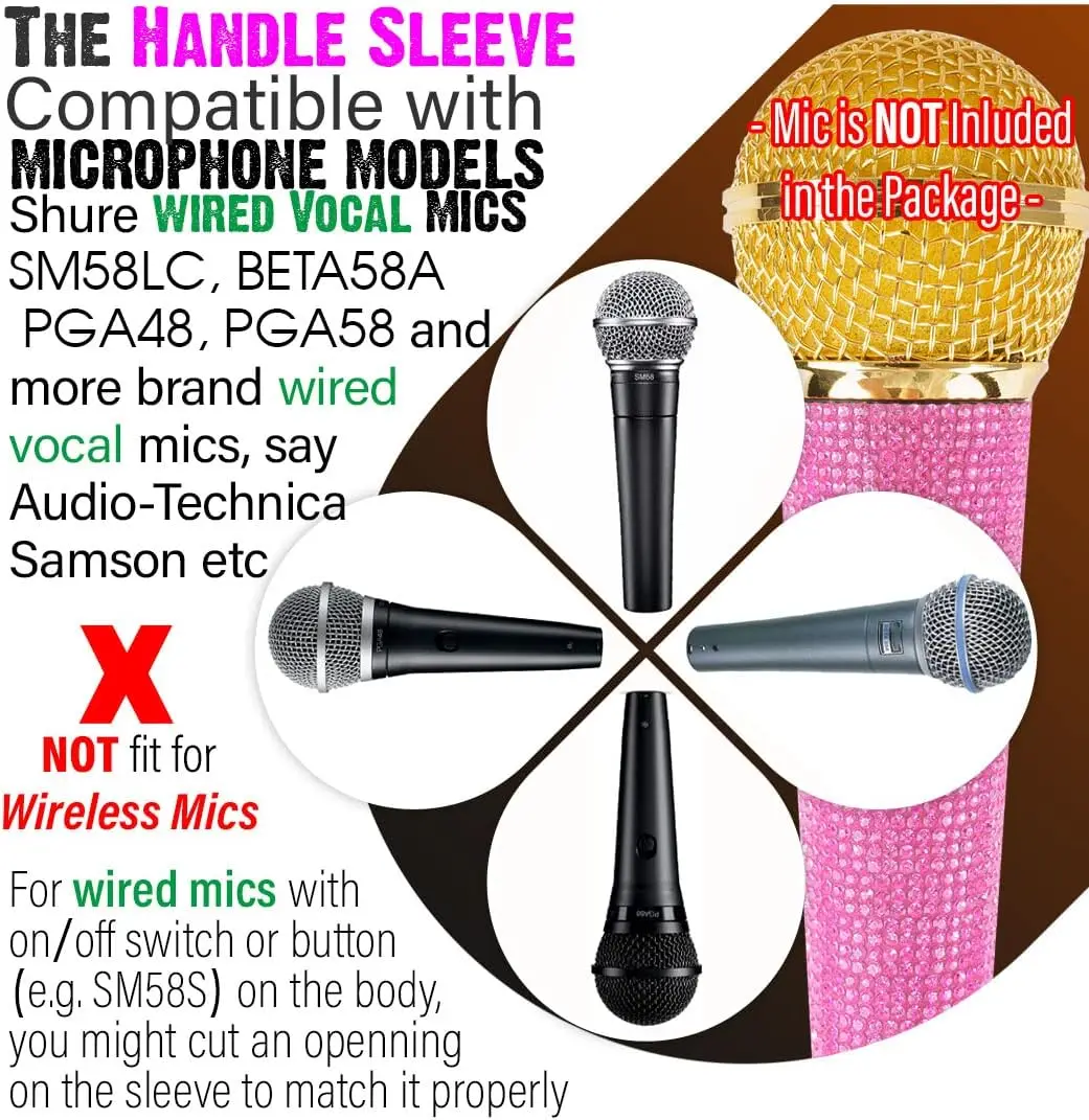 Colored Wired Microphone Cover - Shure Mic Mv7 评论和价格