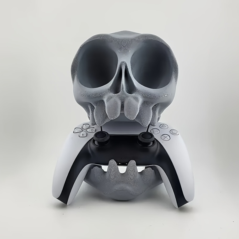 Skull Shaped Controller Stand  - Headphone Stand Desk 评论和价格