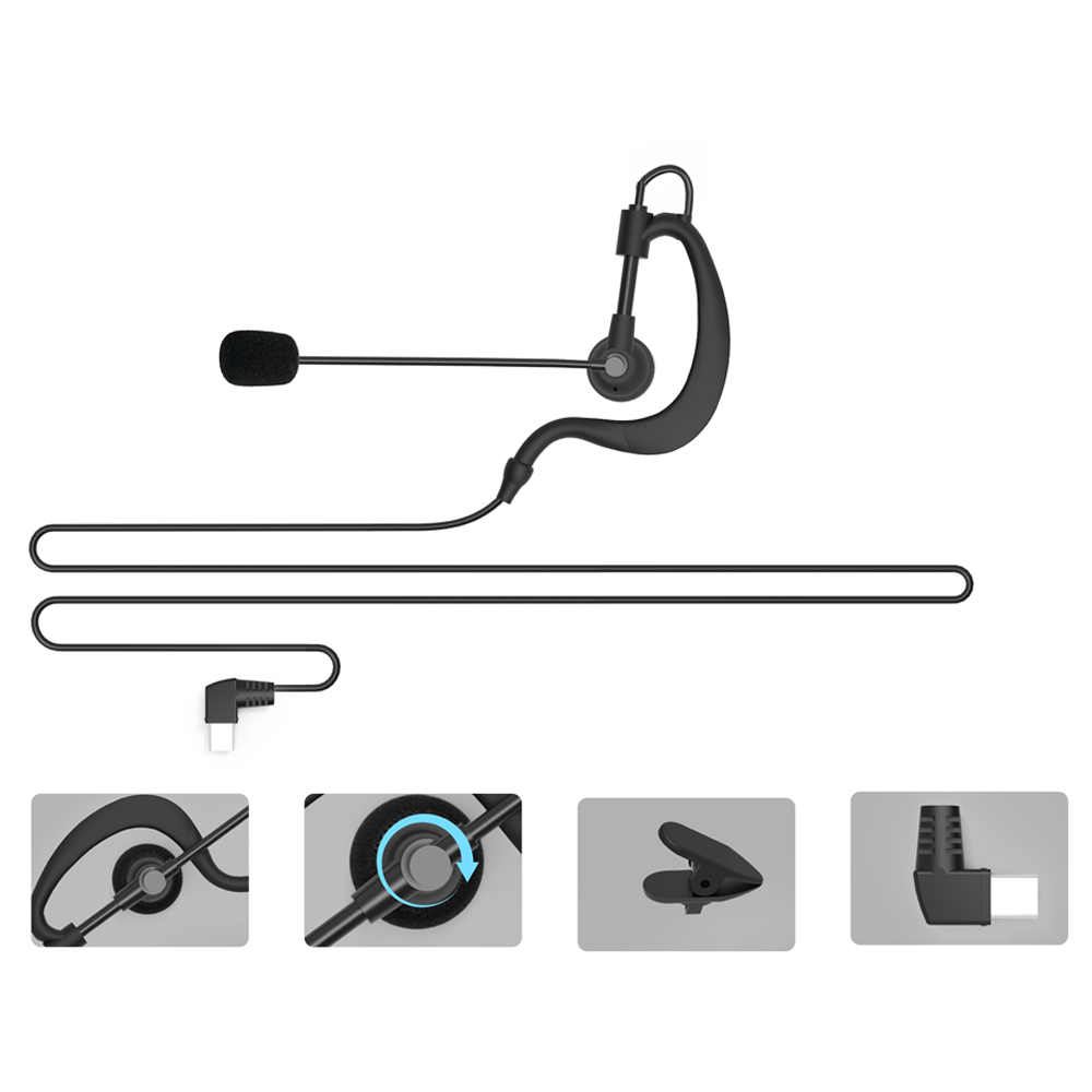 1/10PCS Referee Earphones Type - Usb C Earphone 评论和价格